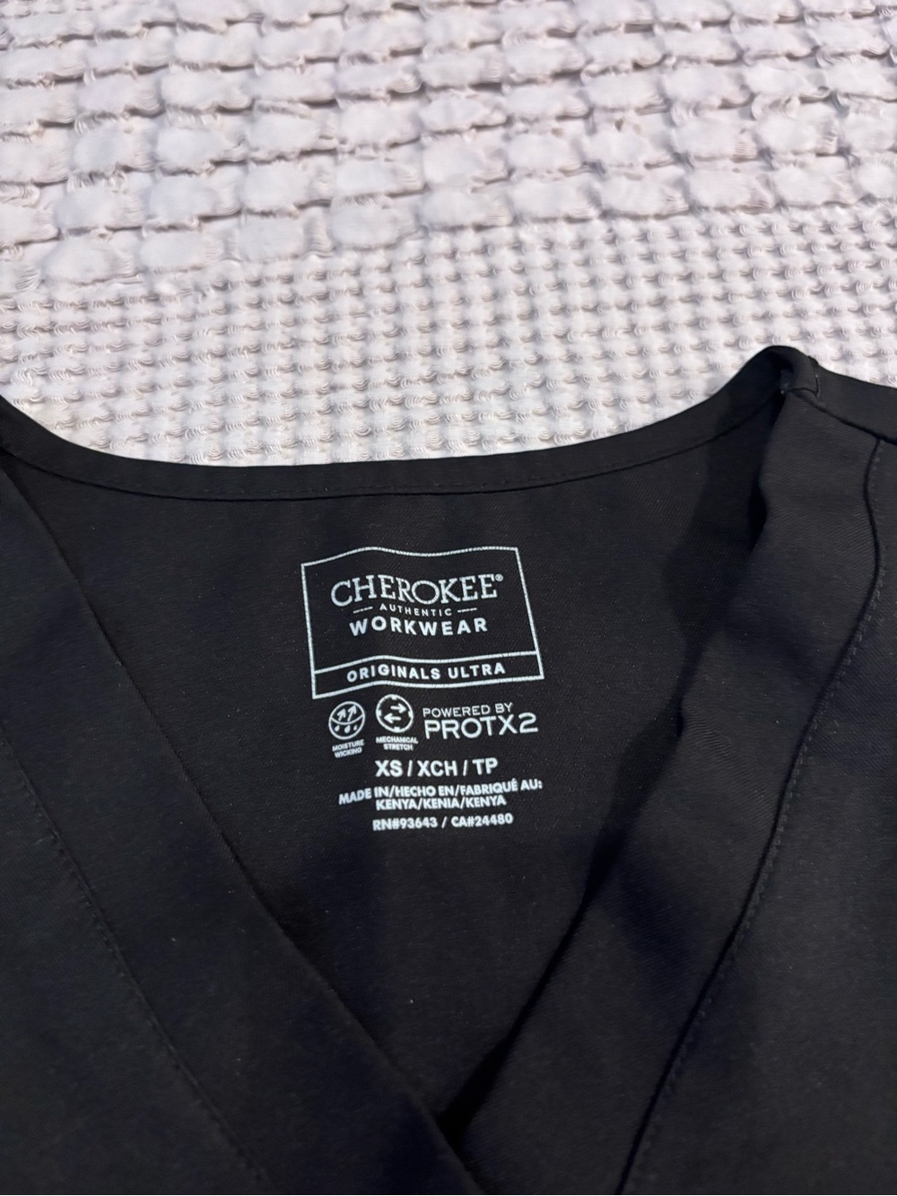 Black Cherokee Scrub Sets - Picture 3 of 5